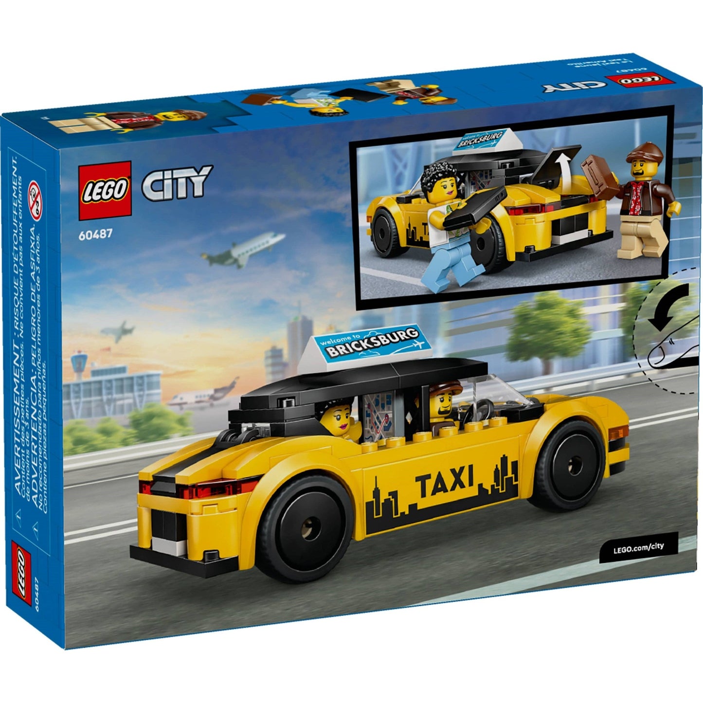 LEGO City Yellow Taxi 60487