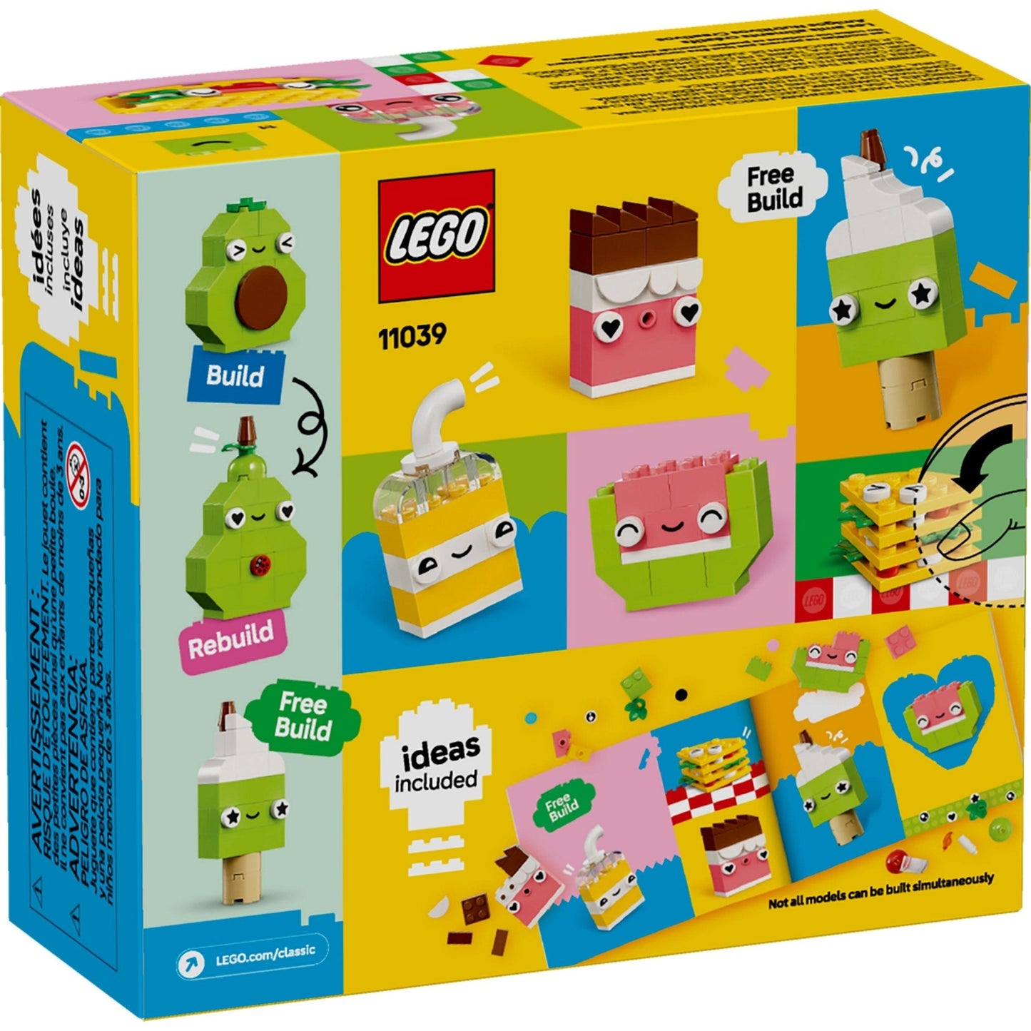 LEGO Classic Creative Food Friends 11039
