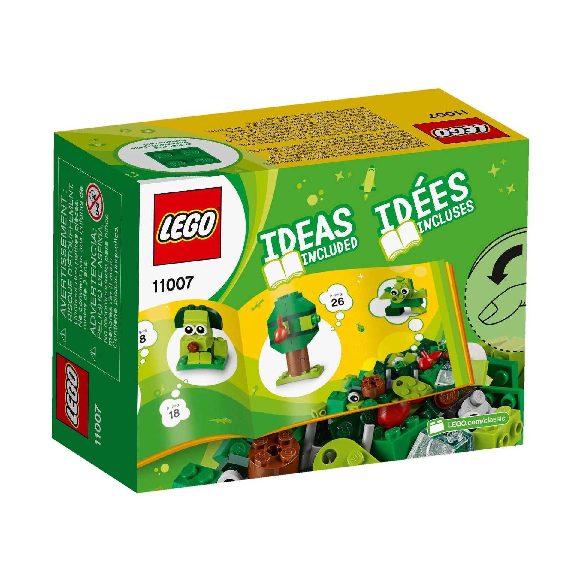 LEGO Classic Creative Green Bricks 11007