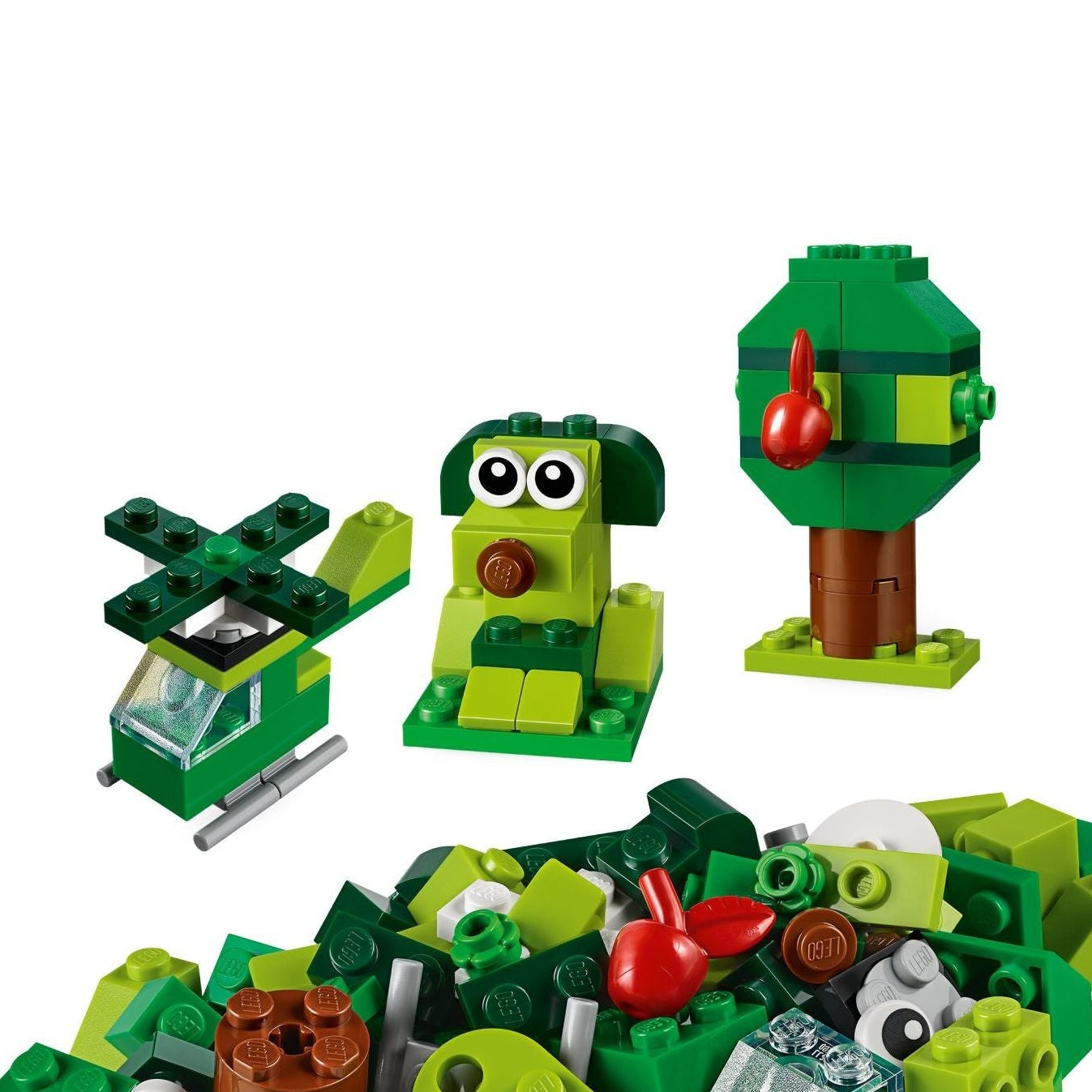 LEGO Classic Creative Green Bricks 11007