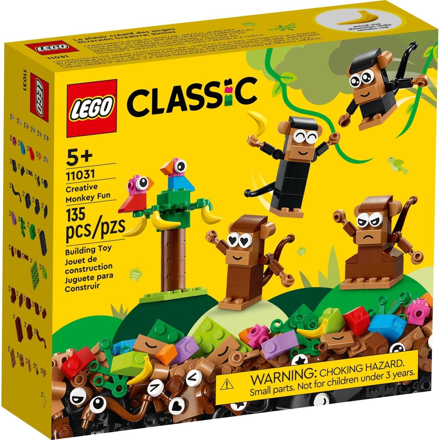 LEGO Classic Creative Monkey Fun 11031