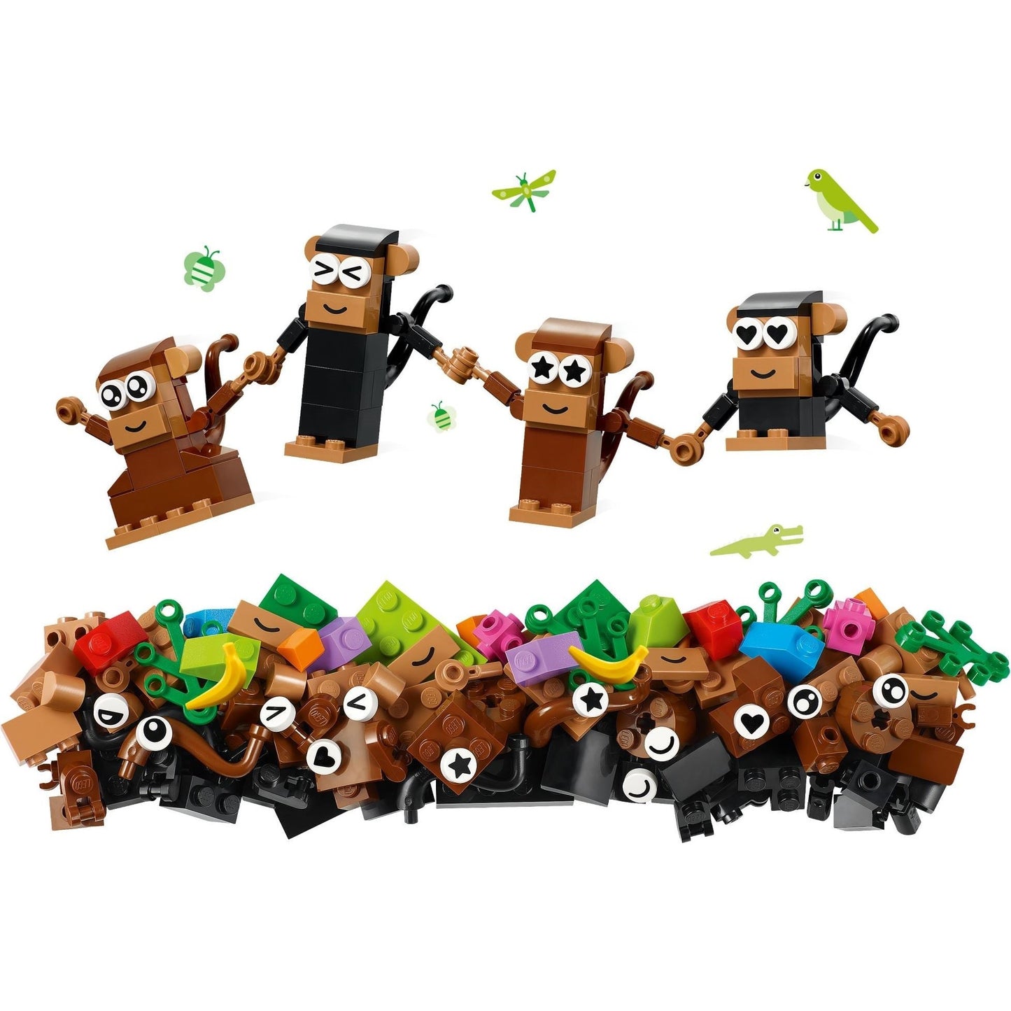 LEGO Classic Creative Monkey Fun 11031