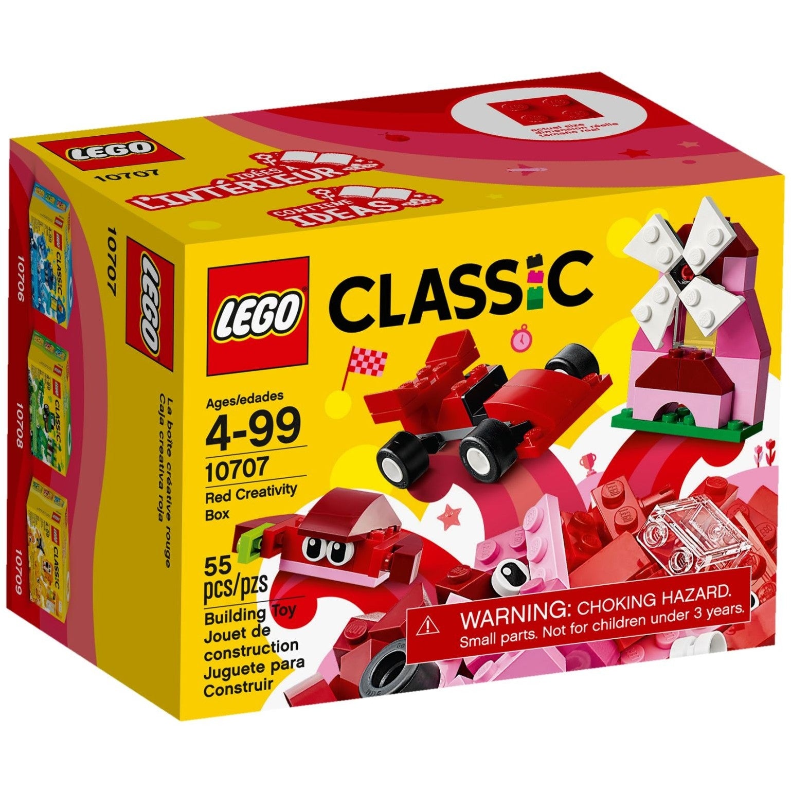 LEGO Classic Red Creative Box 10707