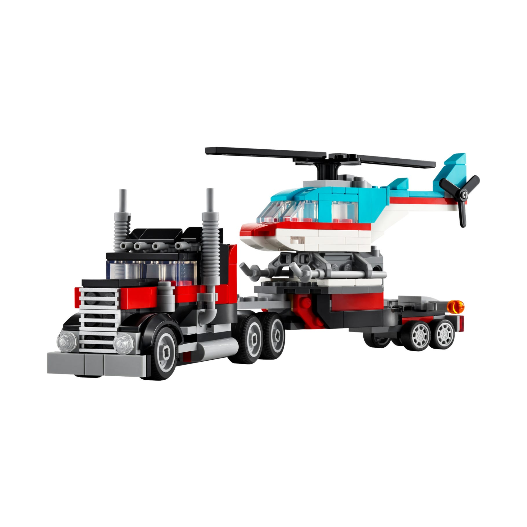 LEGO Creator 3-in-1 Flatbed Truck with Helicopter 31146