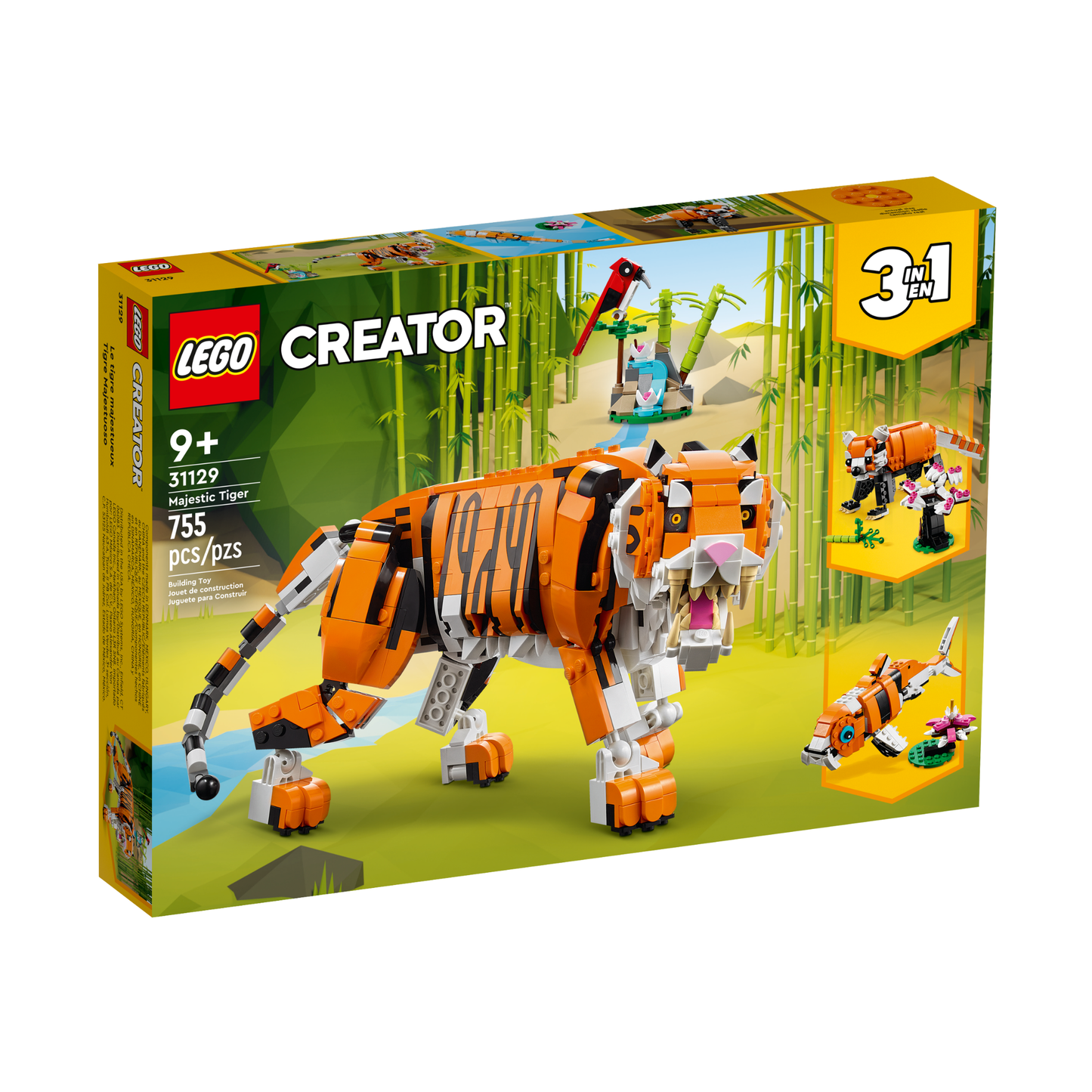LEGO Creator 3-in-1 Majestic Tiger 31129