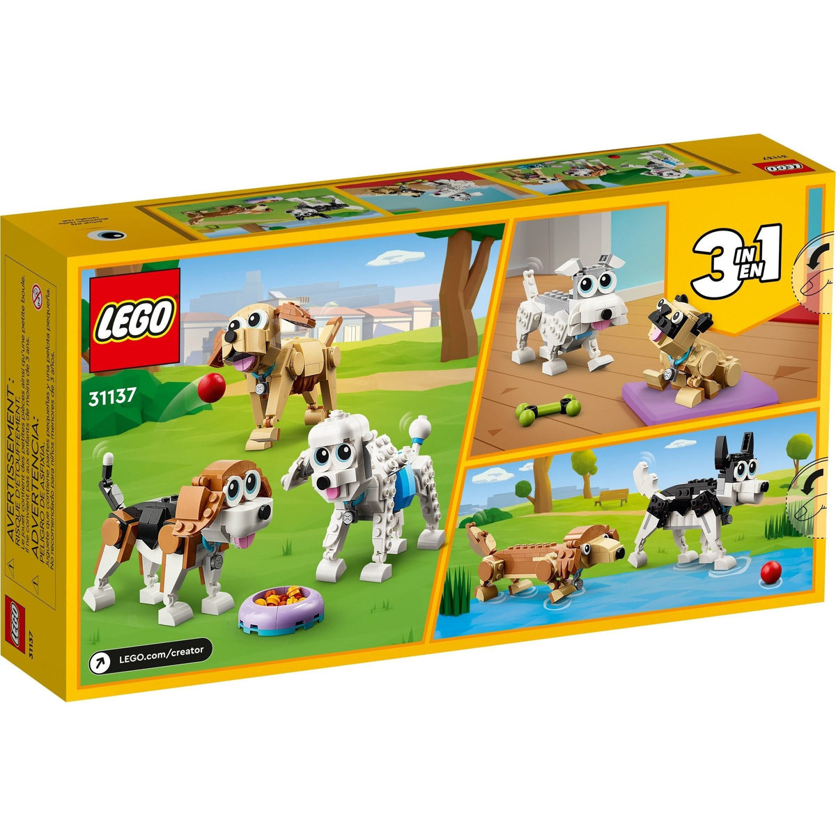 LEGO Creator Adorable Dogs 31137