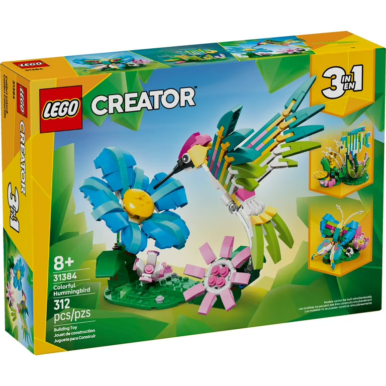 LEGO Creator Colourful Hummingbird 31384