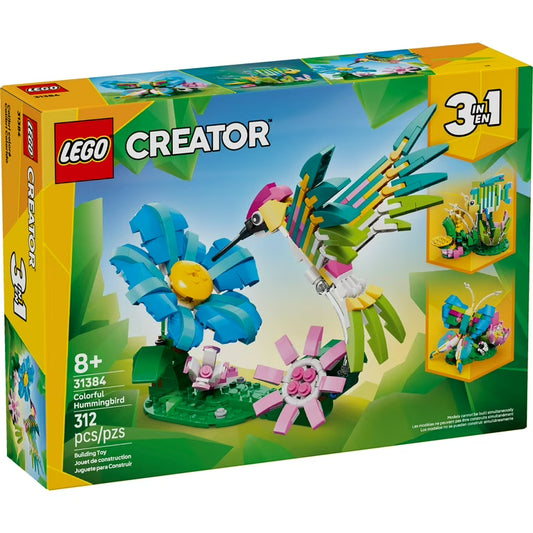 LEGO Creator Colourful Hummingbird 31384