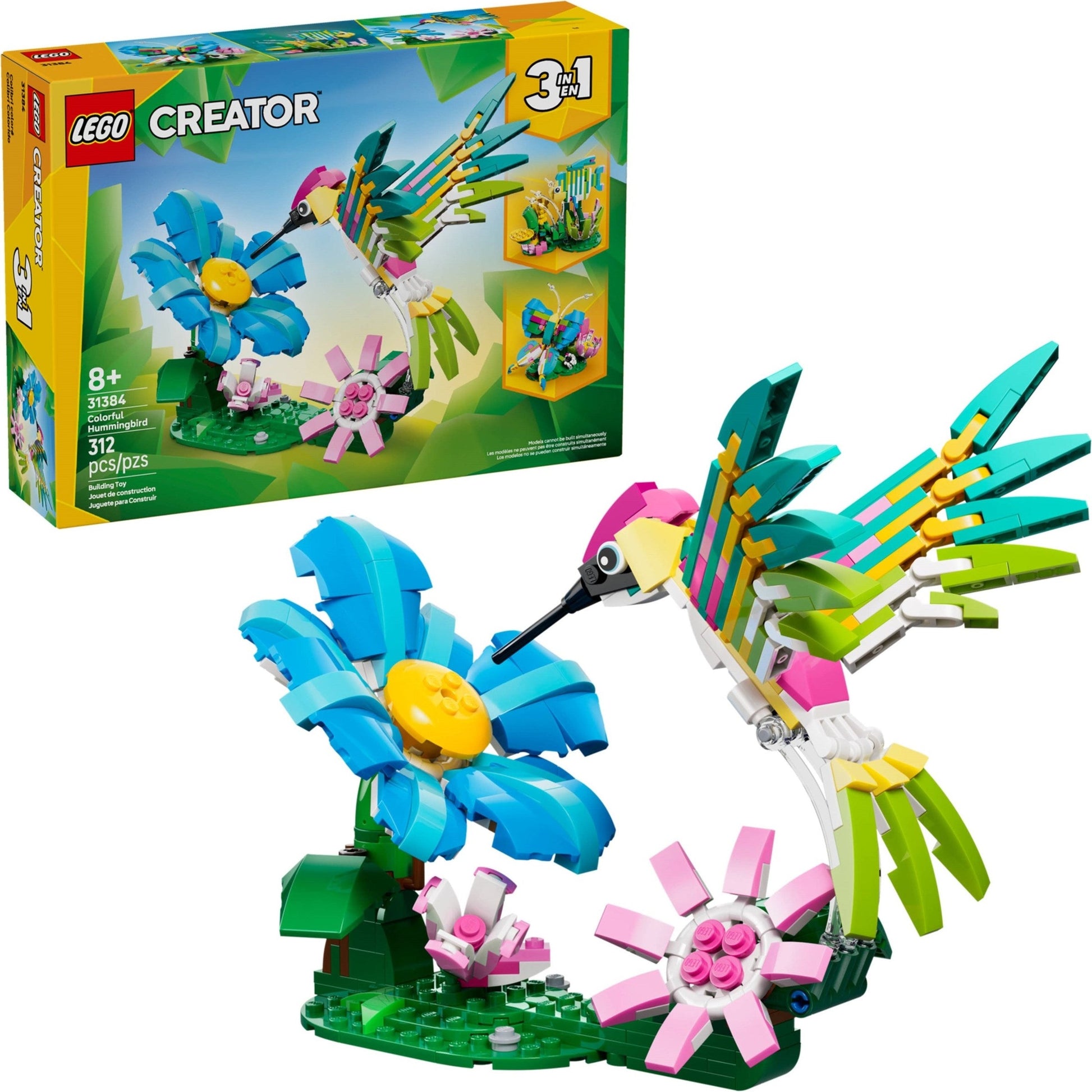 LEGO Creator Colourful Hummingbird 31384