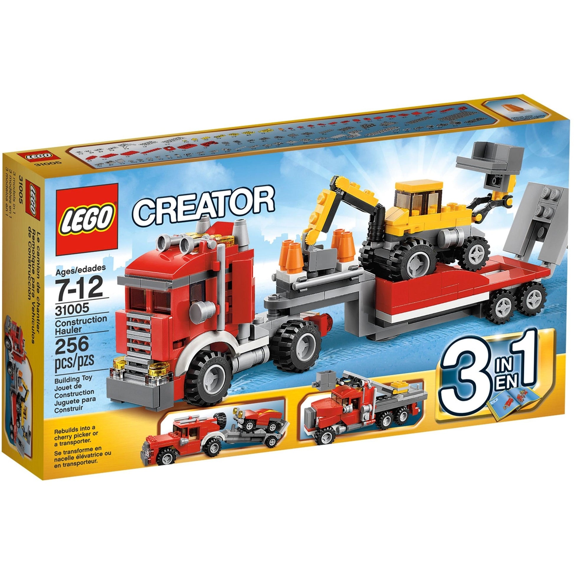 LEGO Creator Construction Hauler 31005