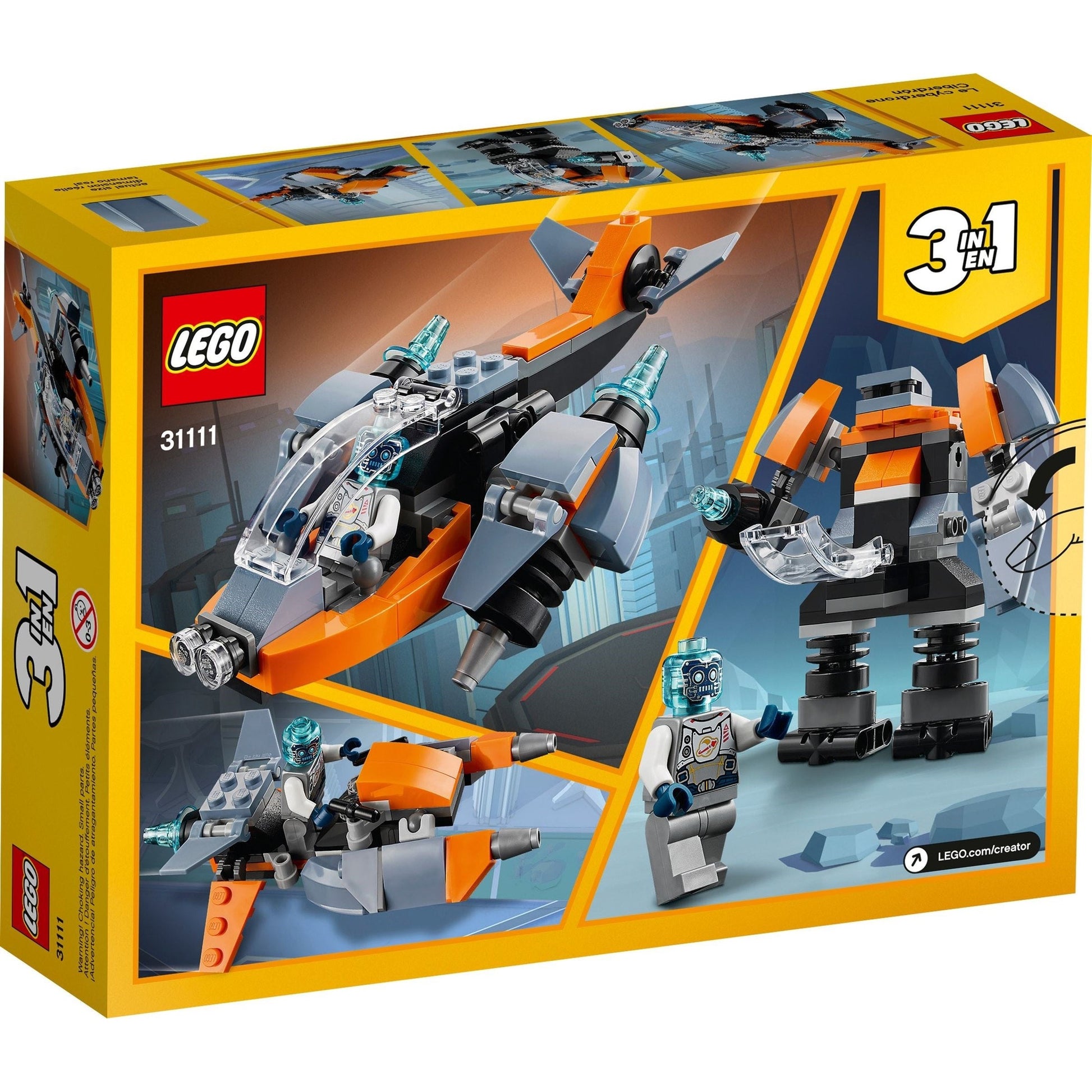 LEGO Creator Cyber Drone 31111