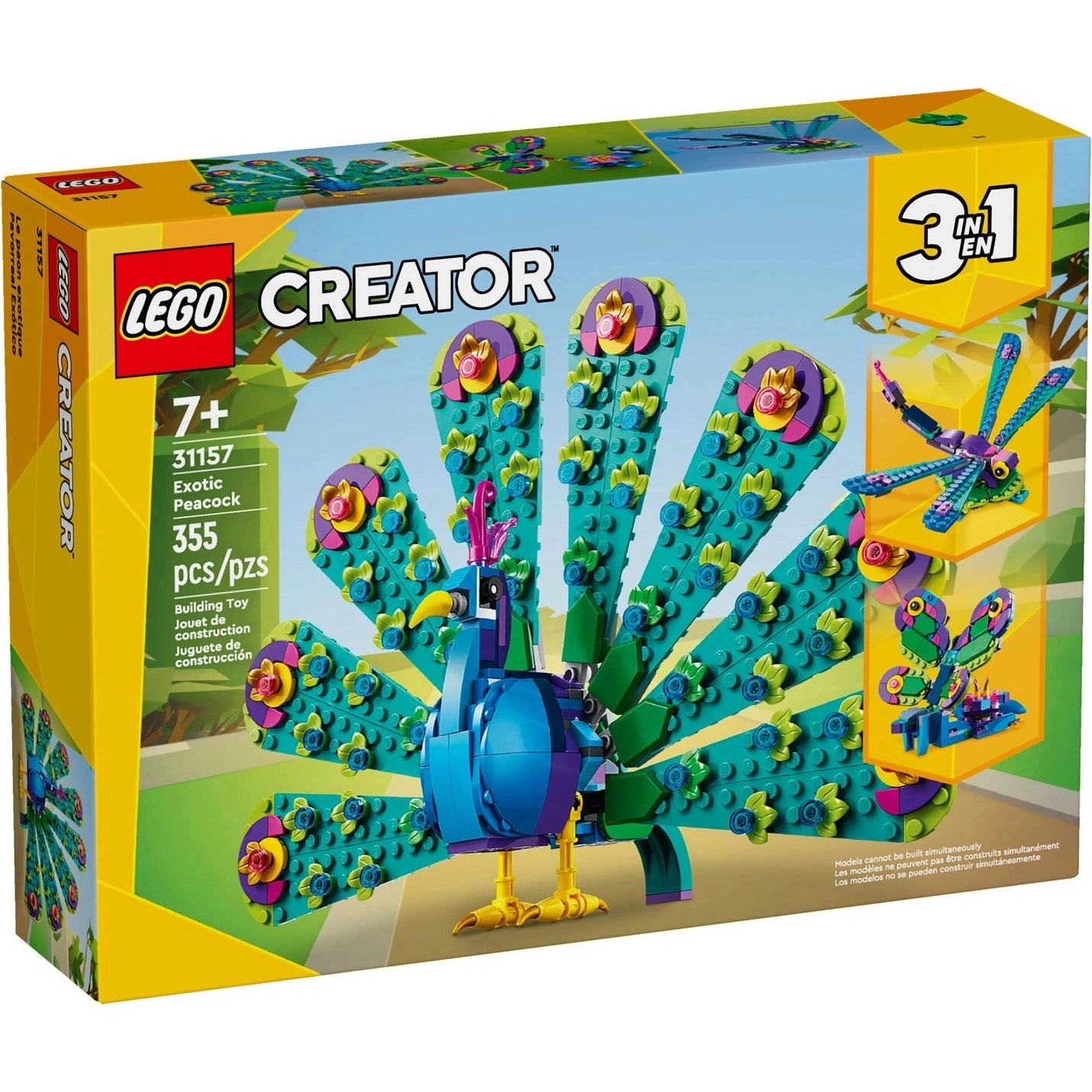 LEGO Creator Exotic Peacock 31157