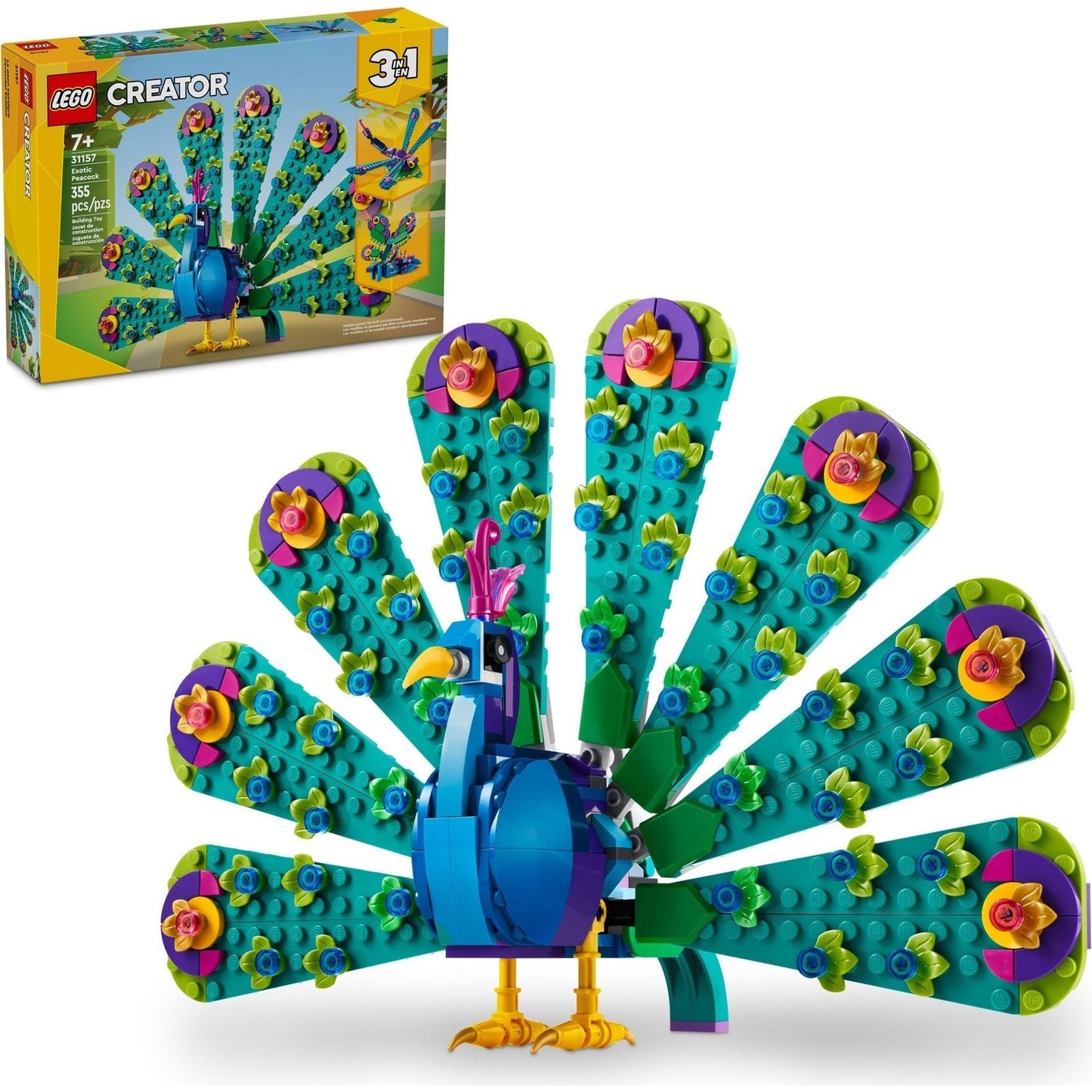 LEGO Creator Exotic Peacock 31157