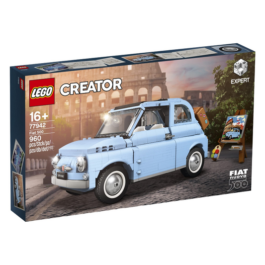 LEGO Creator Expert Fiat 500 {Bright Light Blue Edition} 77942