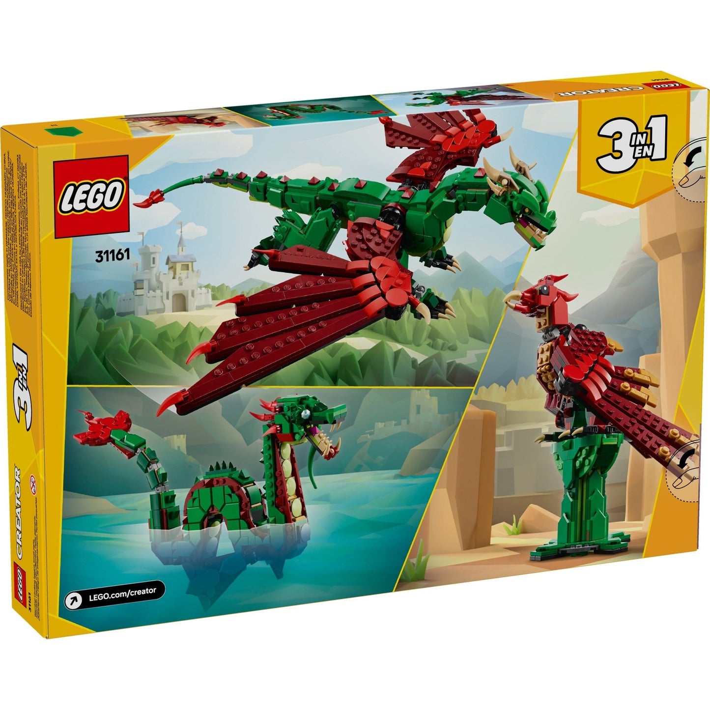 LEGO Creator Medieval Dragon 31161