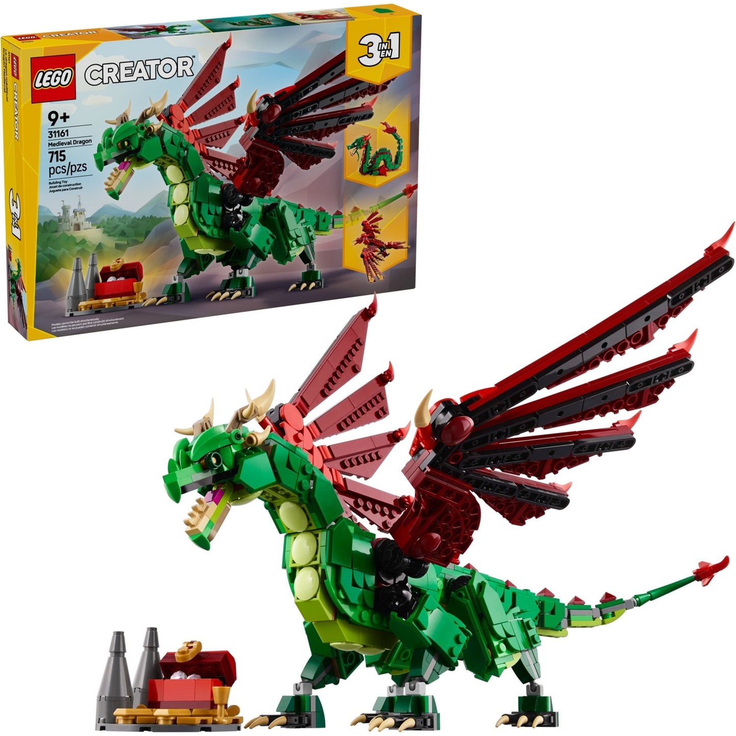 LEGO Creator Medieval Dragon 31161
