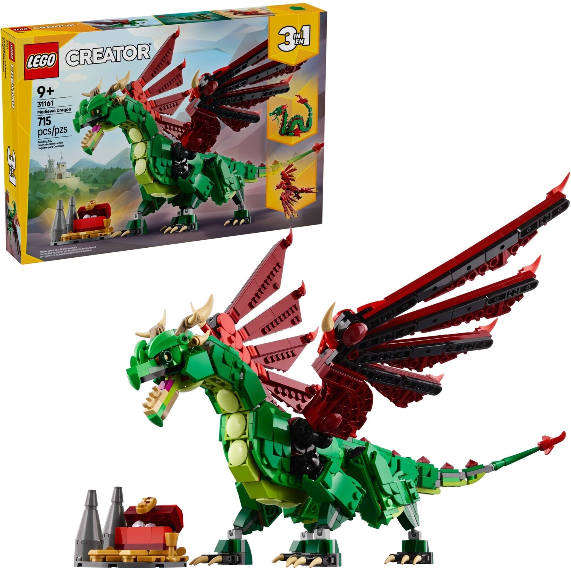 LEGO Creator Medieval Dragon 31161