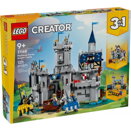 LEGO Creator Medieval Horse Knight Castle 31168