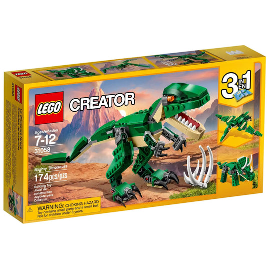 LEGO Creator Mighty Dinosaurs 3-in-1 31058