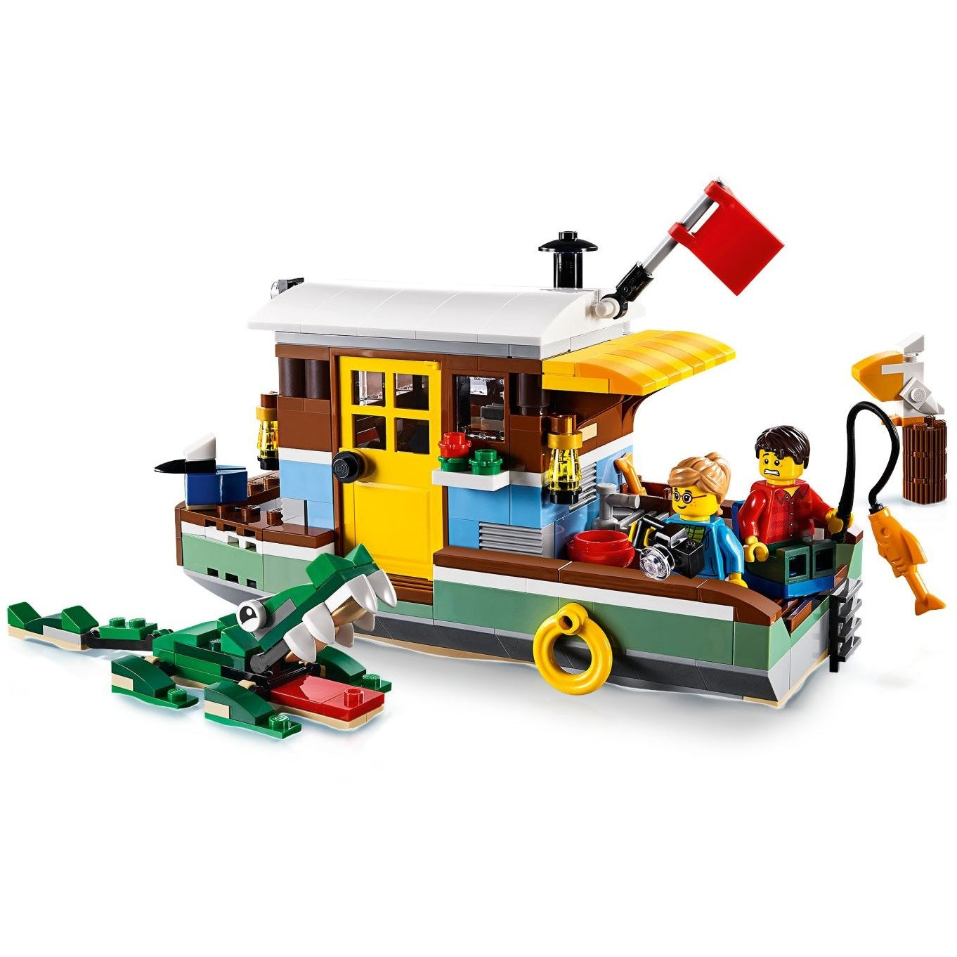 LEGO Creator Riverside Houseboat 31093