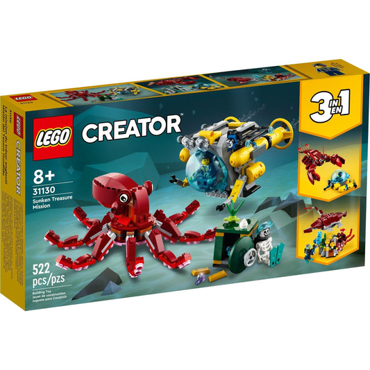 LEGO Creator Sunken Treasure Mission 31130