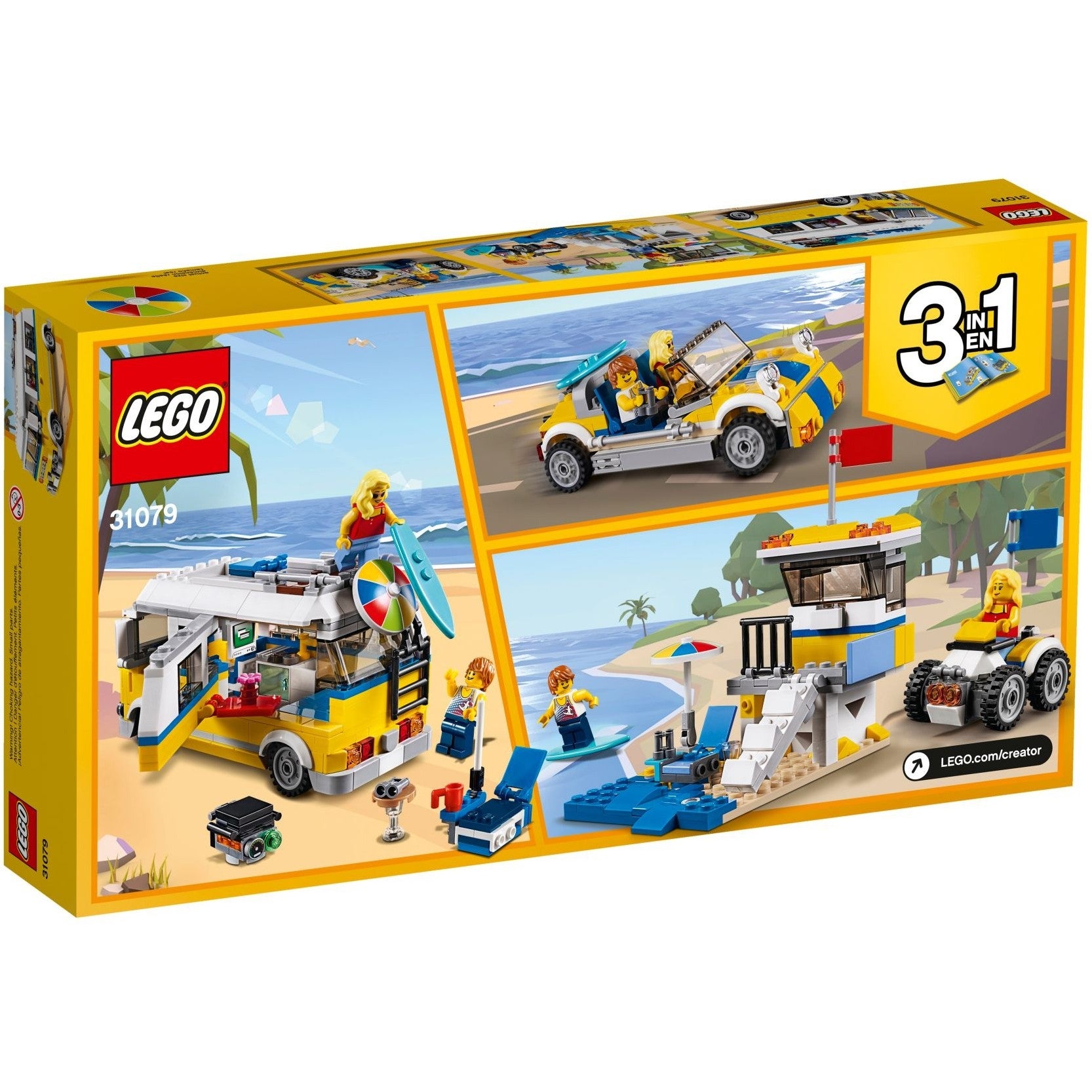 LEGO Creator Sunshine Surfer Van 31079