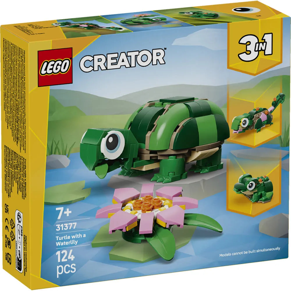 LEGO Creator Turtle with a Water Lily 31377
