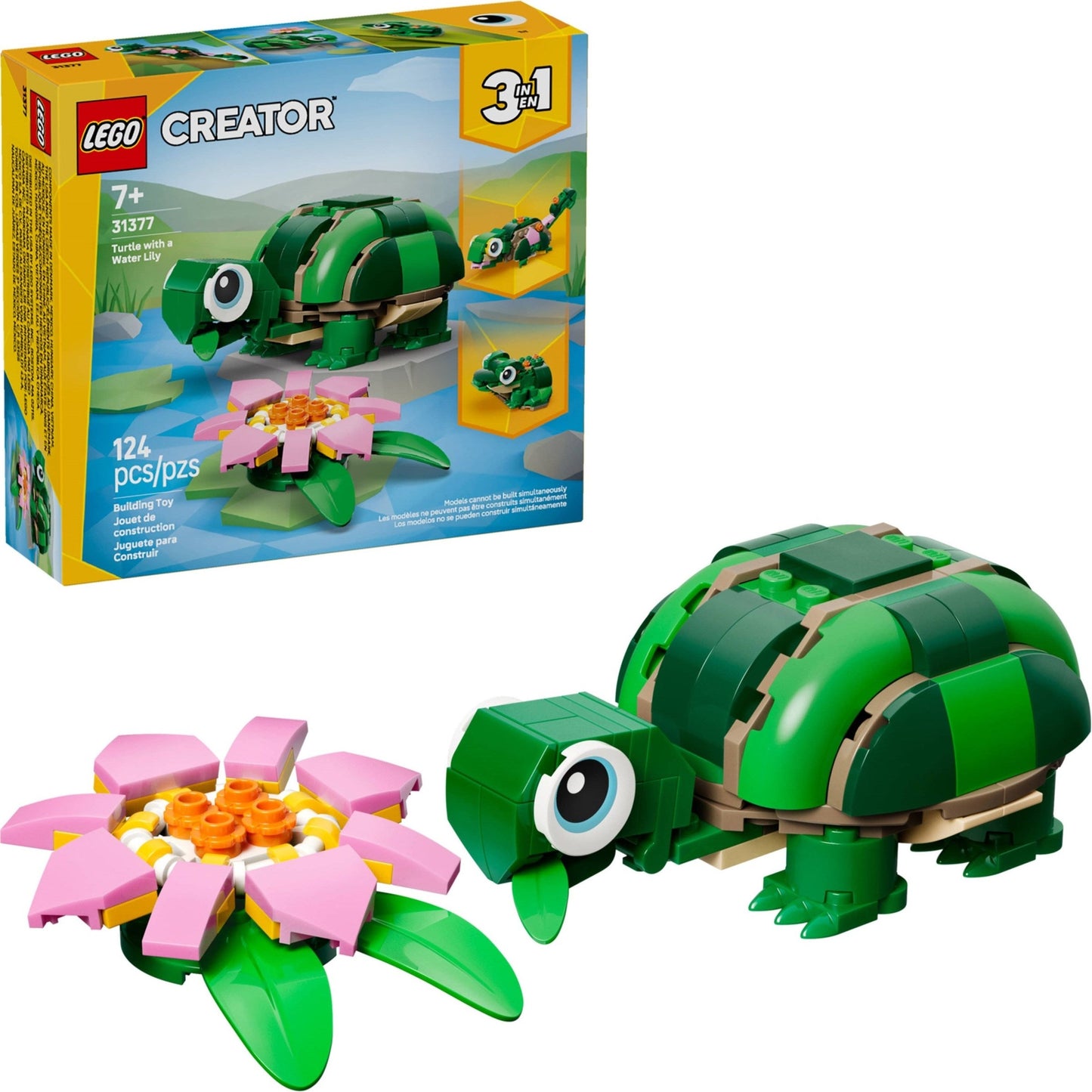 LEGO Creator Turtle with a Water Lily 31377