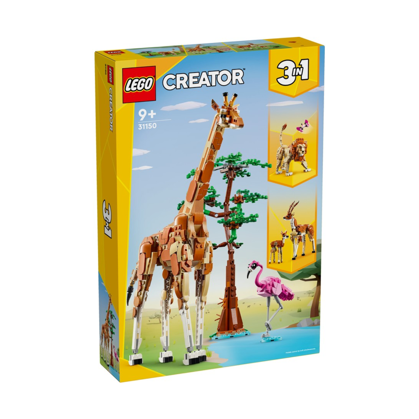 LEGO Creator Wild Safari Animals 31150