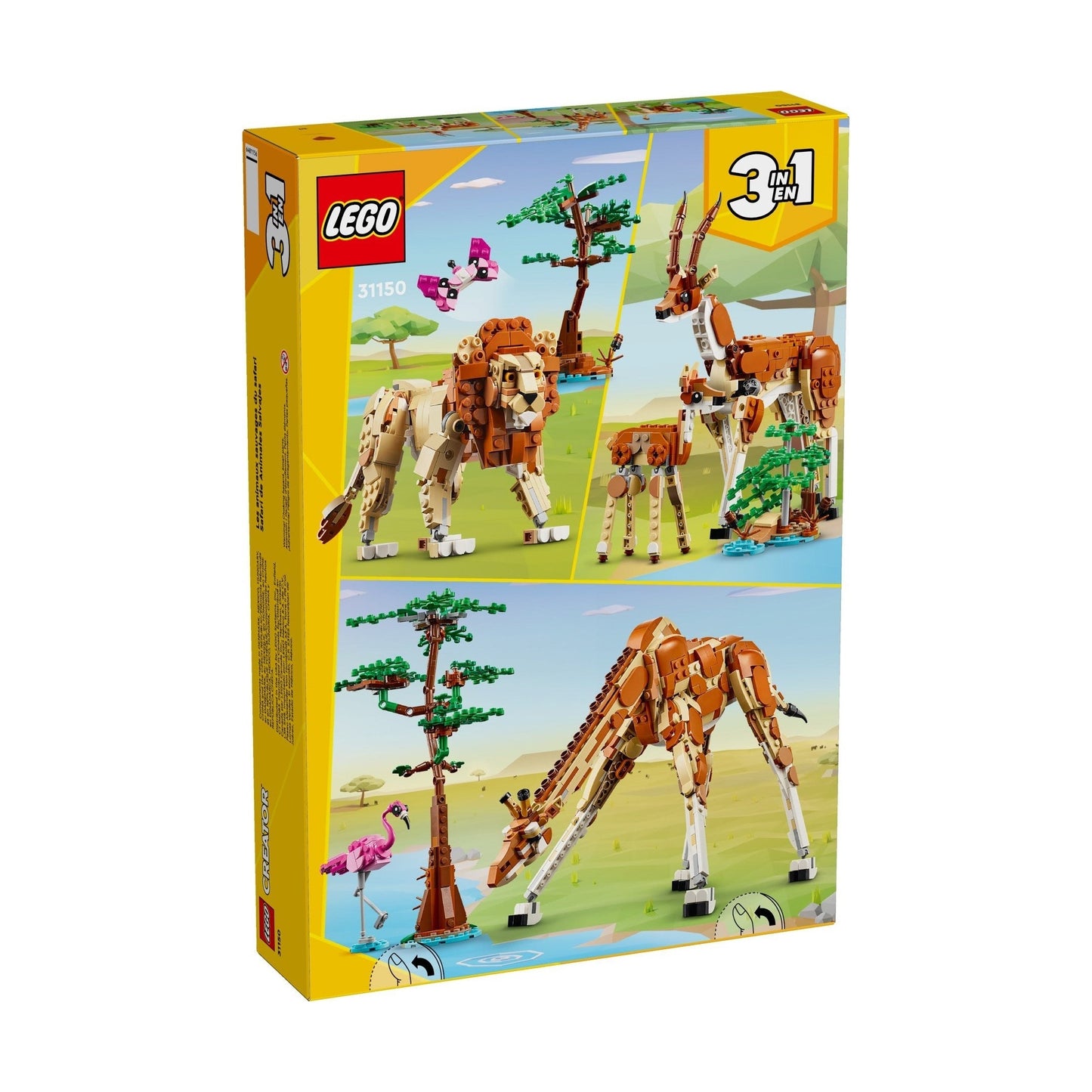 LEGO Creator Wild Safari Animals 31150