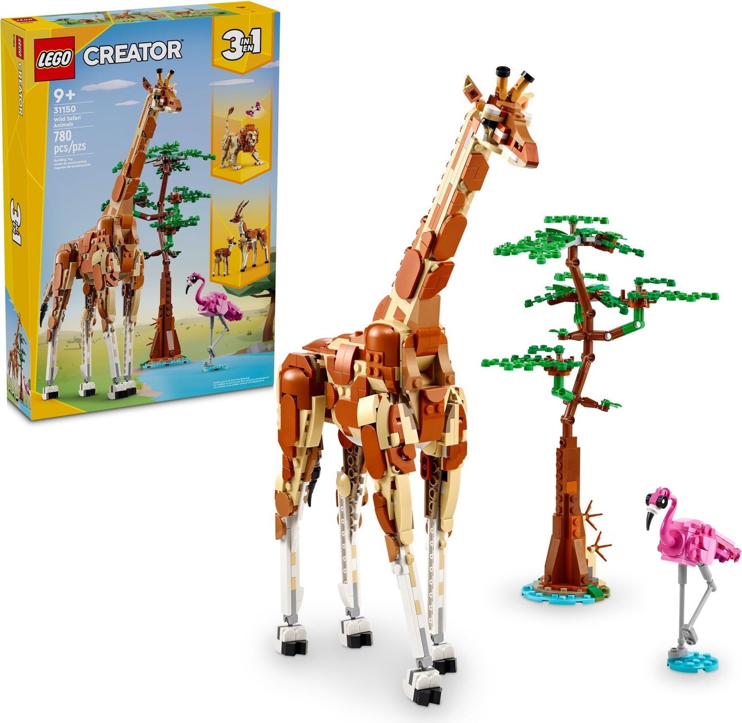 LEGO Creator Wild Safari Animals 31150