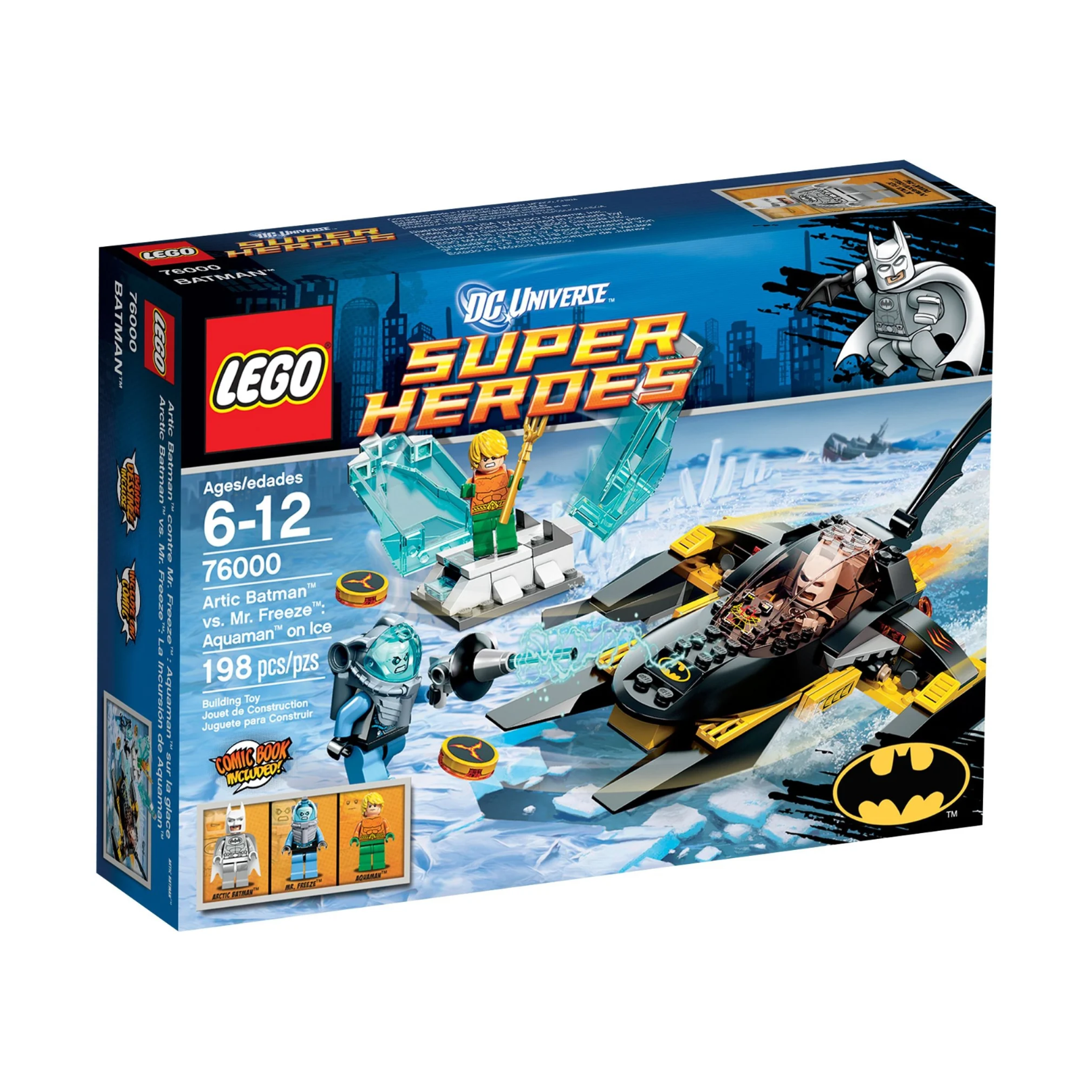 LEGO DC Comics Super Heroes Arctic Batman vs. Mr. Freeze: Aquaman on Ice 76000