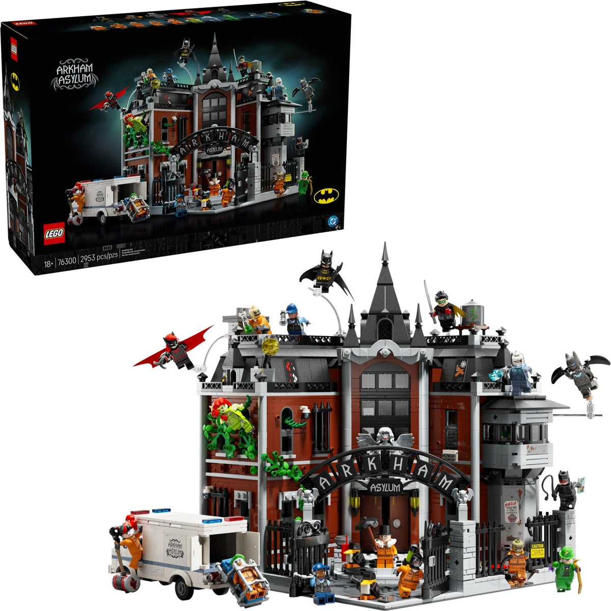 LEGO DC Comics Super Heroes Arkham Asylum 76300