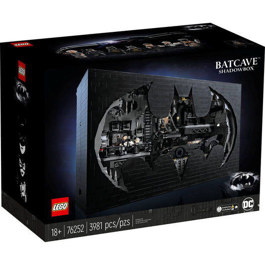 LEGO DC Comics Super Heroes Batcave – Shadow Box 76252
