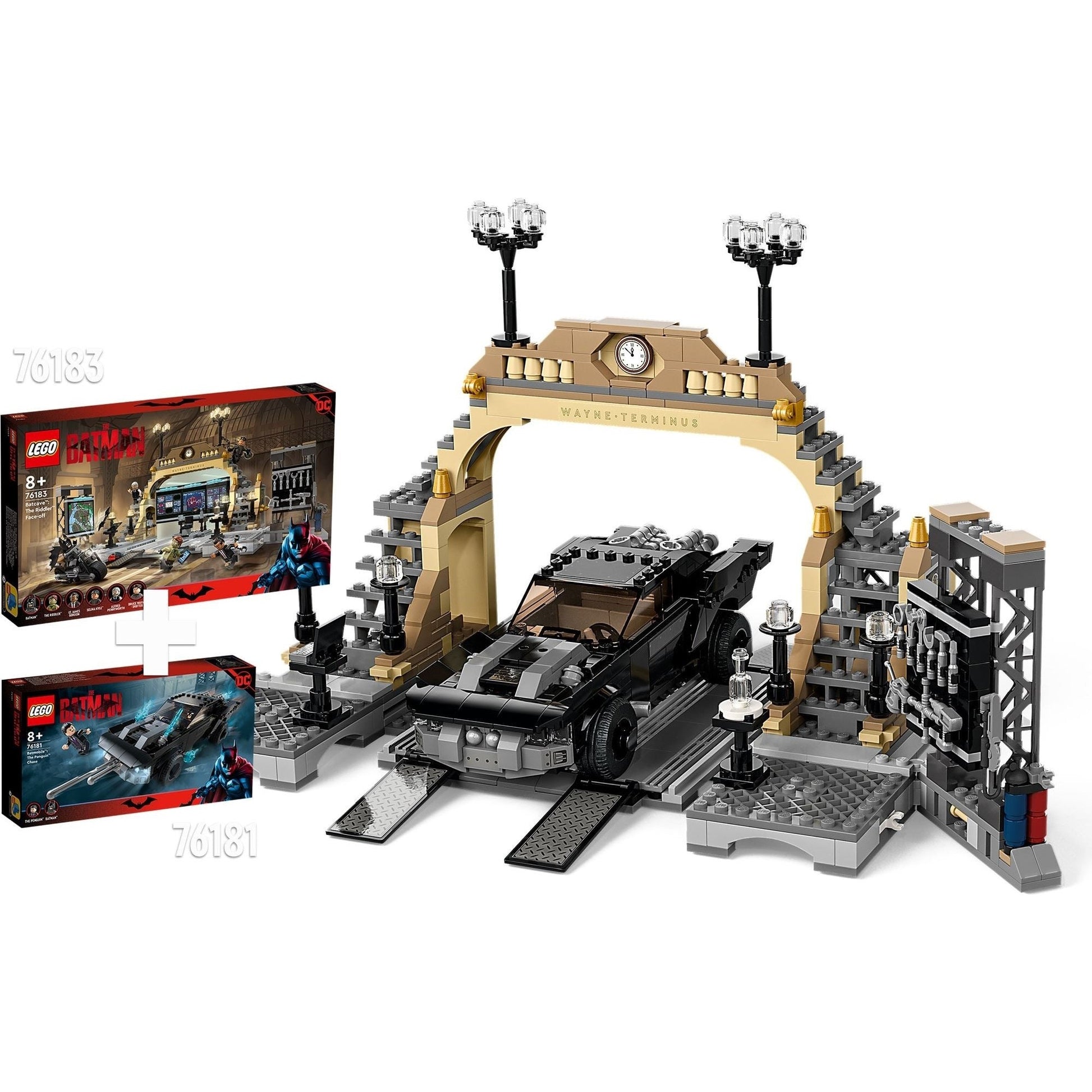 LEGO DC Comics Super Heroes Batcave: The Riddler Face-Off 76183
