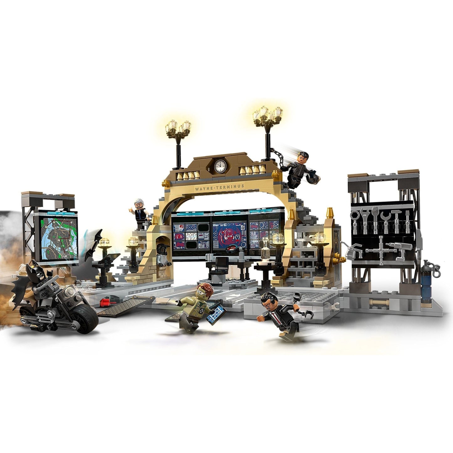 LEGO DC Comics Super Heroes Batcave: The Riddler Face-Off 76183