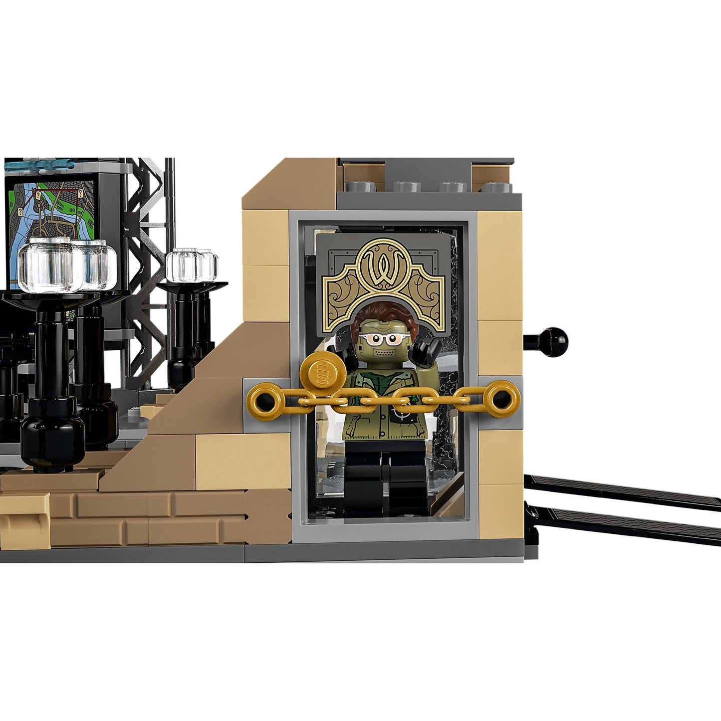 LEGO DC Comics Super Heroes Batcave: The Riddler Face-Off 76183