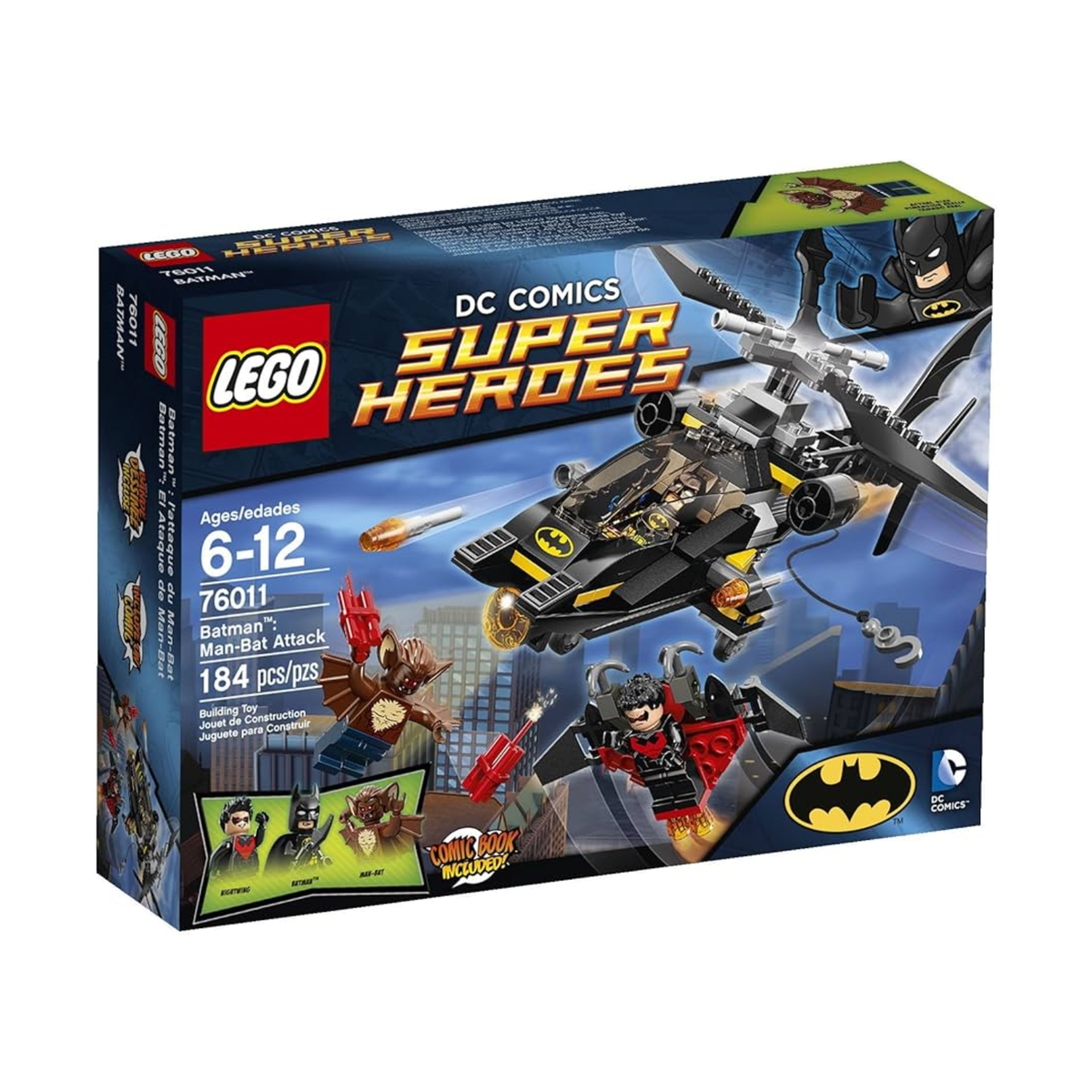 LEGO DC Comics Super Heroes Batman: Man-Bat Attack 76011