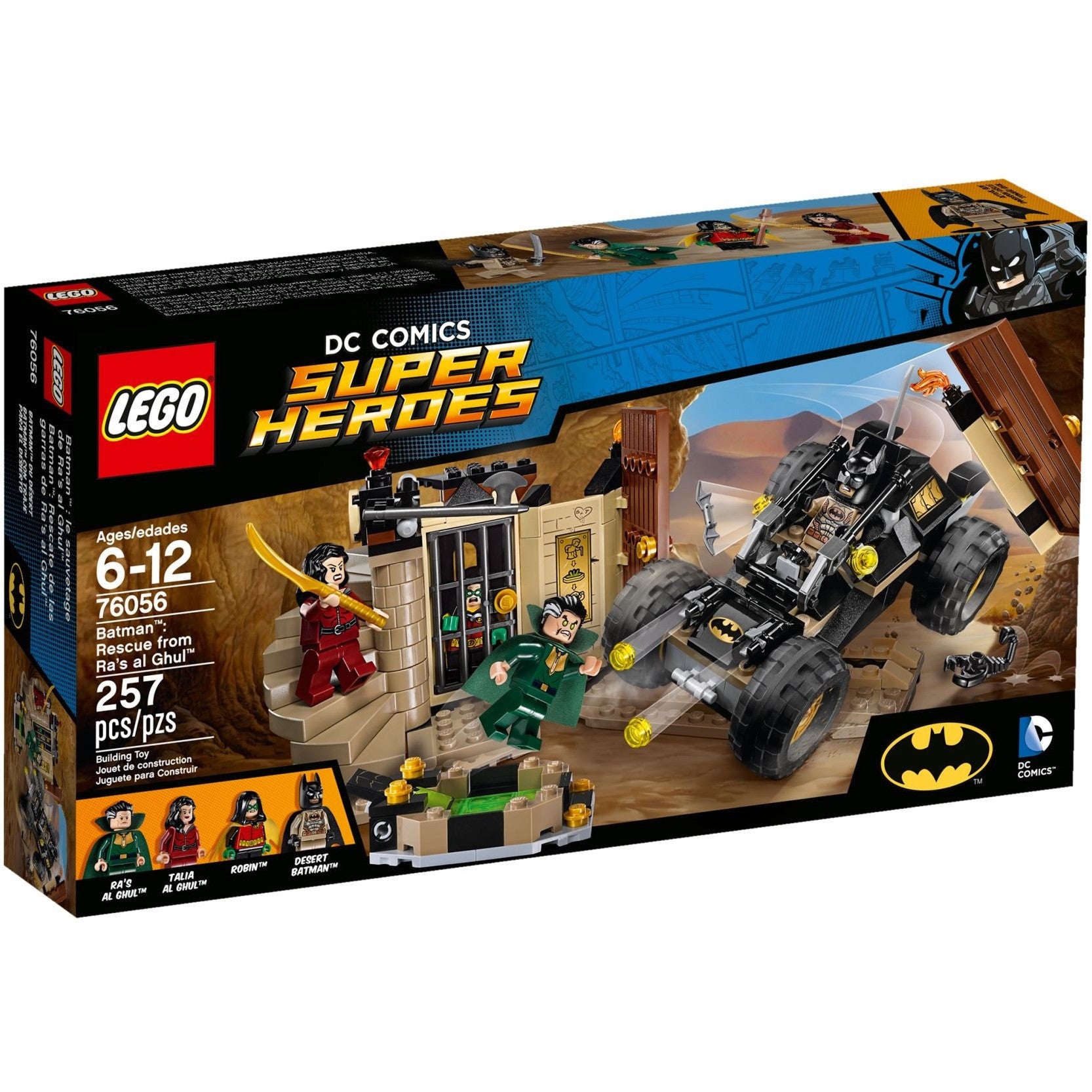 LEGO DC Comics Super Heroes Batman: Rescue from Ra's al Ghul 76056