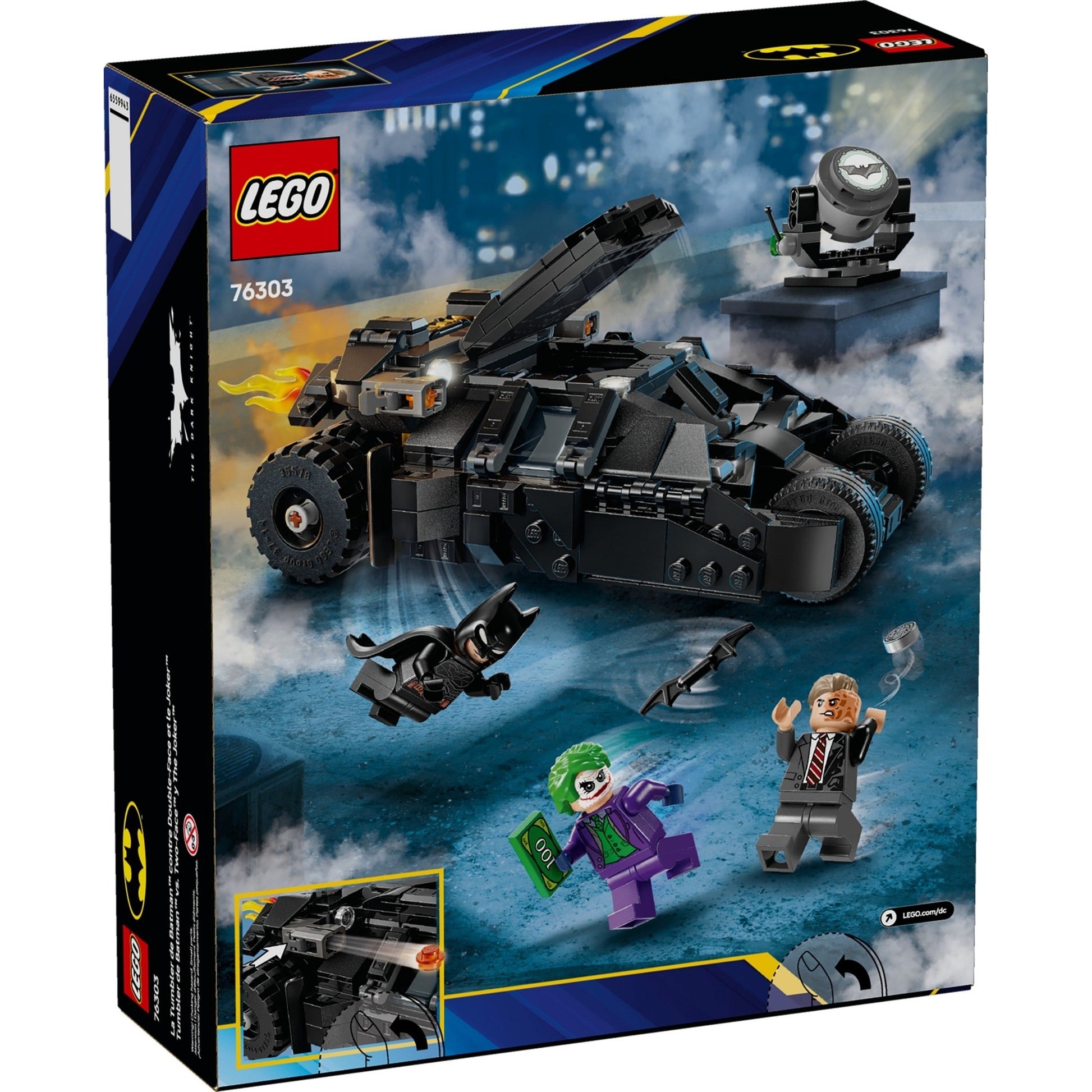 LEGO DC Comics Super Heroes Batman Tumbler vs. Two-Face & The Joker 76303