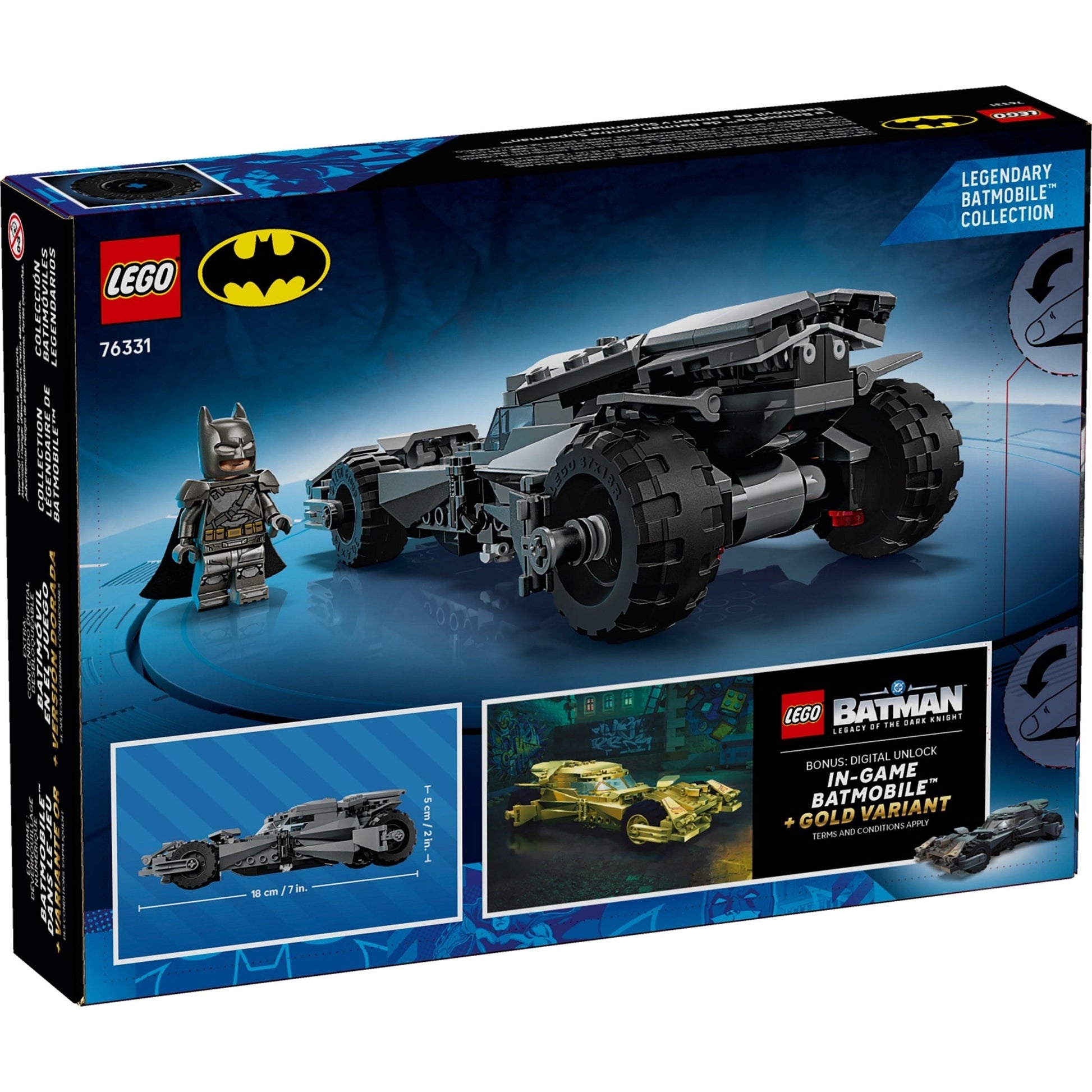 LEGO DC Comics Super Heroes Batman v Superman Batmobile 76331