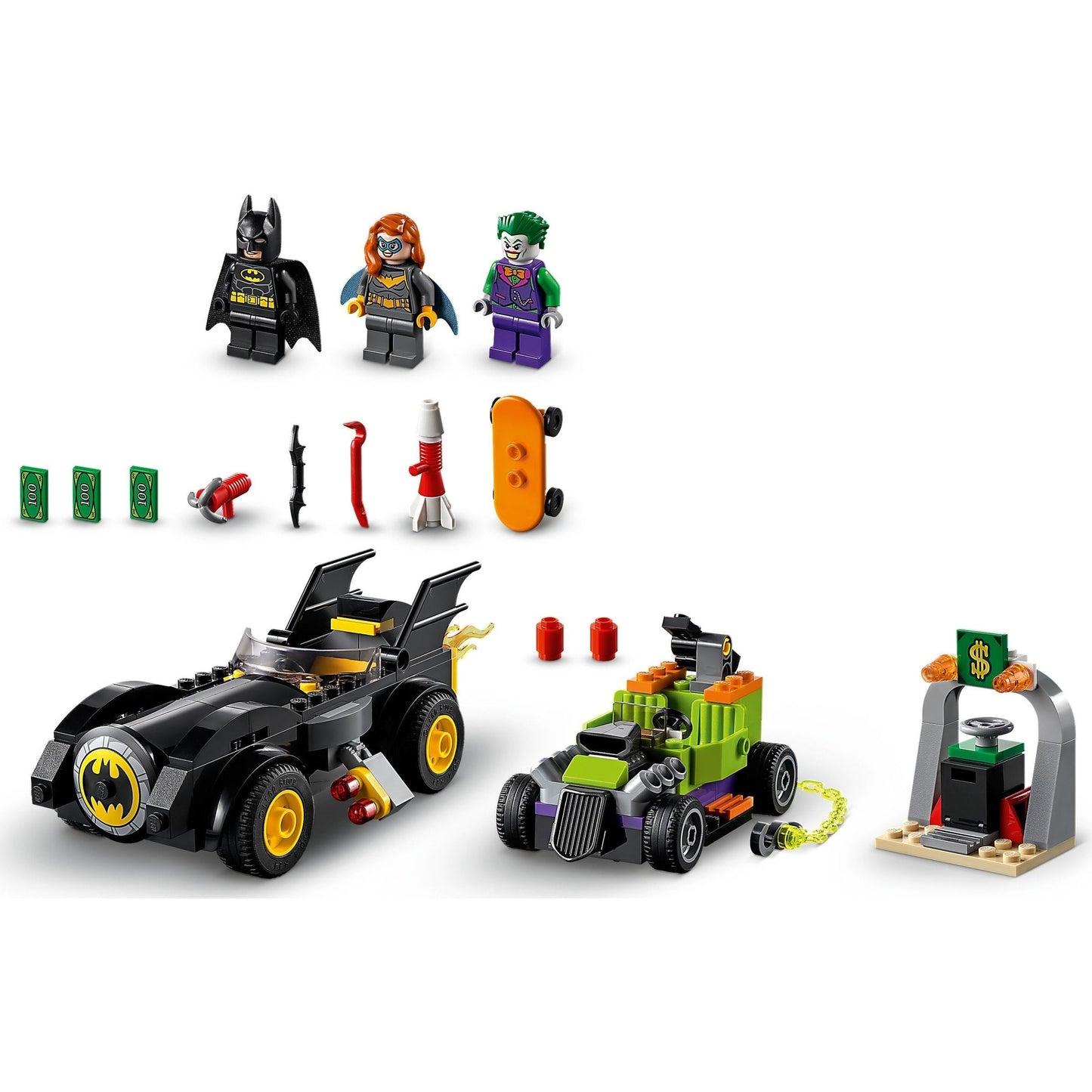 LEGO DC Comics Super Heroes Batman vs. The Joker: Batmobile Chase 76180