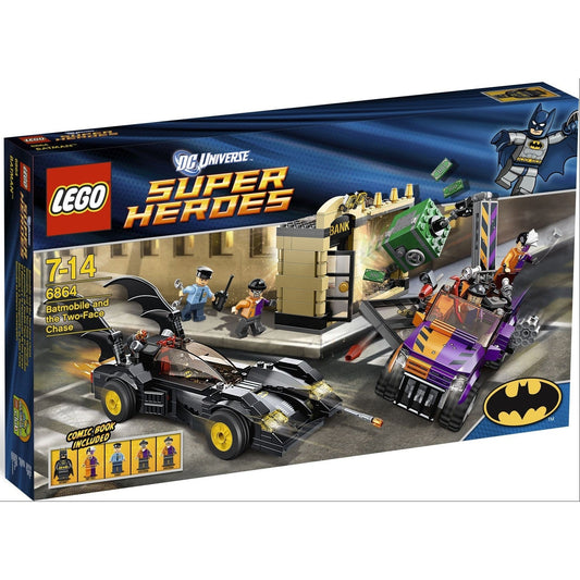 LEGO DC Comics Super Heroes Batmobile and the Two-Face Chase 6864