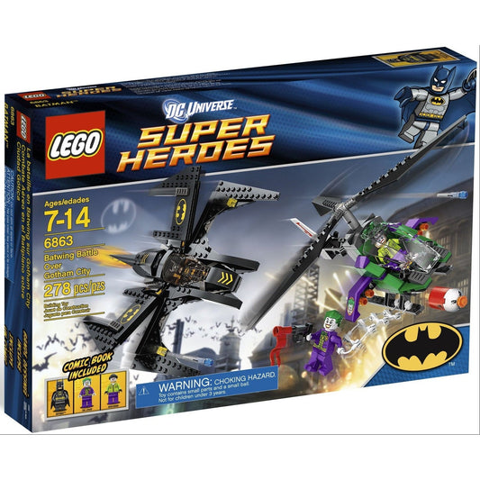 LEGO DC Comics Super Heroes Batwing Battle Over Gotham City 6863