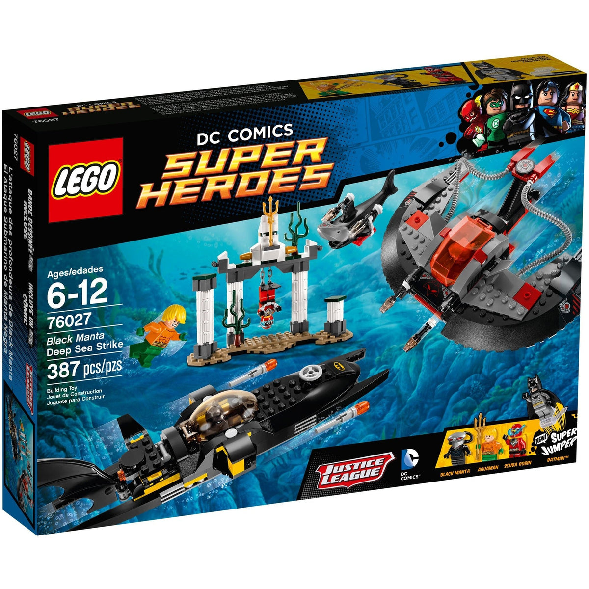 LEGO DC Comics Super Heroes Black Manta Deep Sea Strike 76027