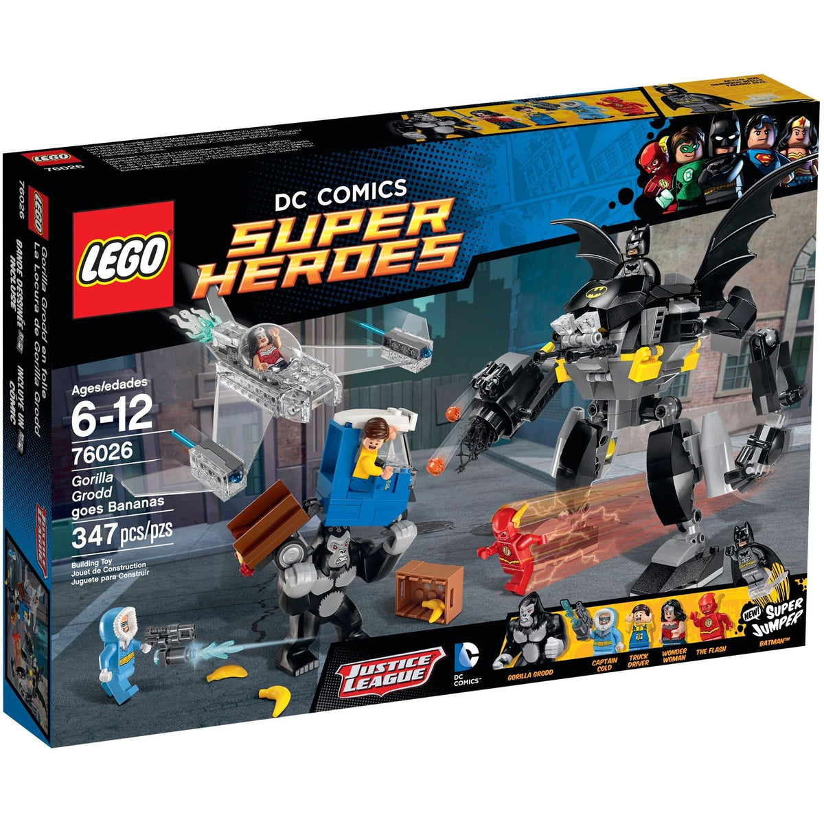 LEGO DC Comics Super Heroes Gorilla Grodd goes Bananas 76026
