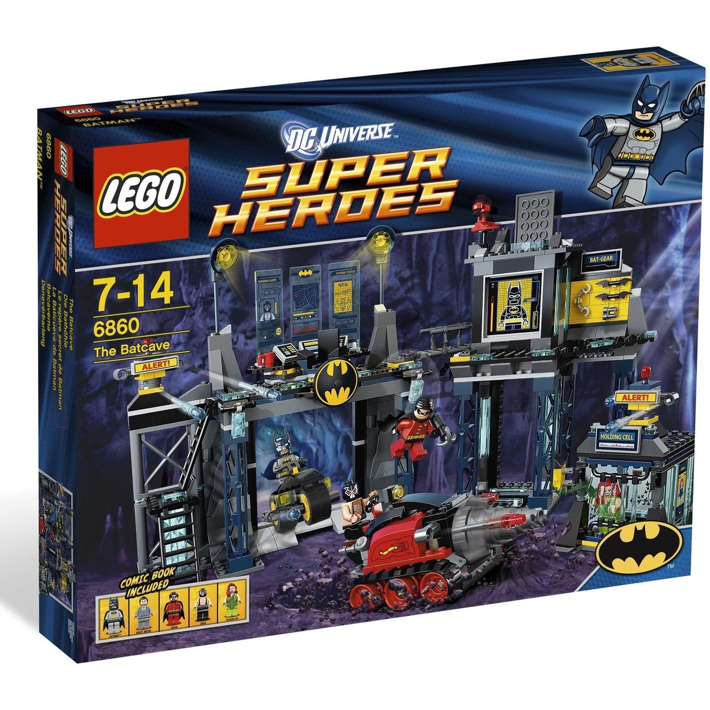LEGO DC Comics Super Heroes The Batcave 6860
