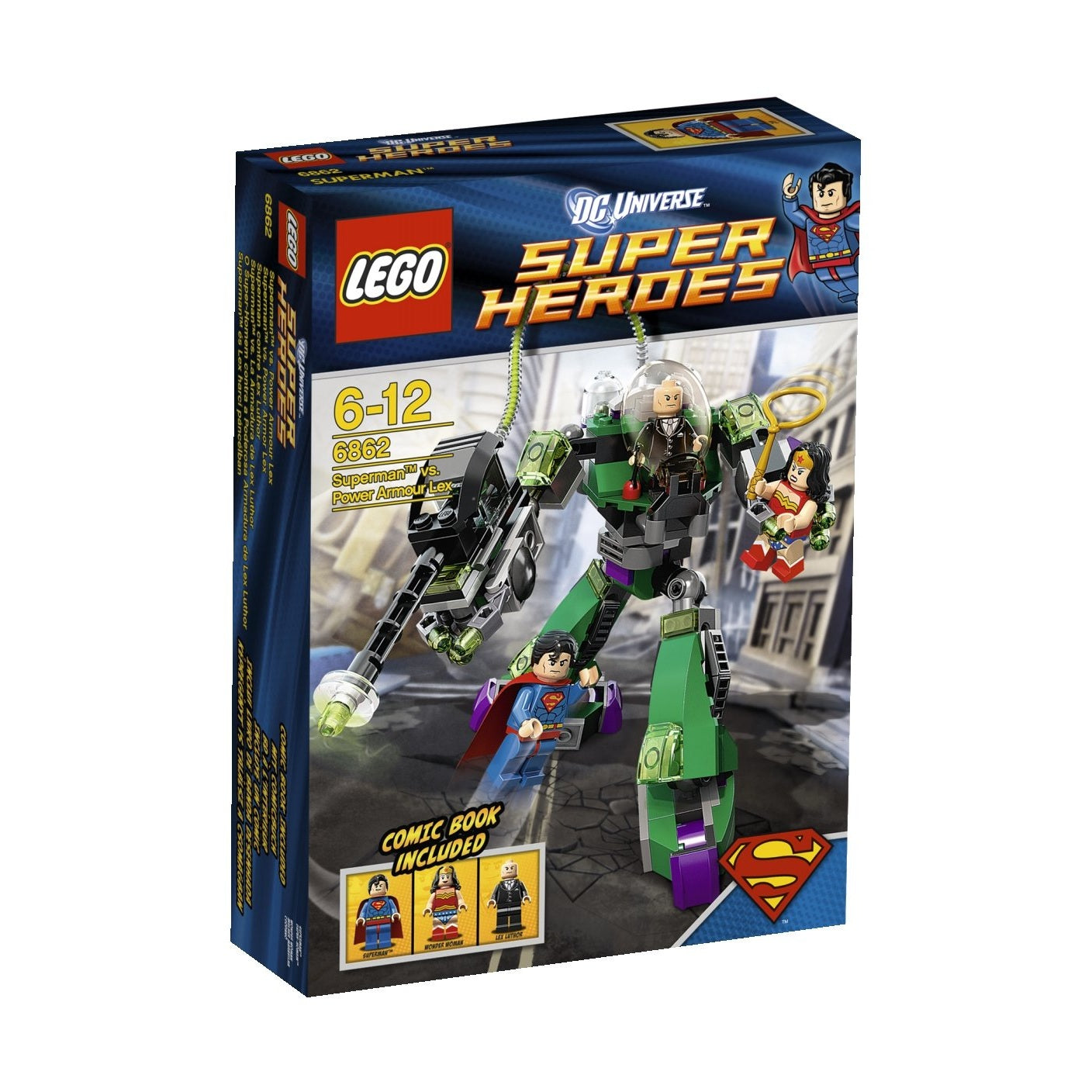 LEGO DC Superman™ vs. Power Armour Lex 6862
