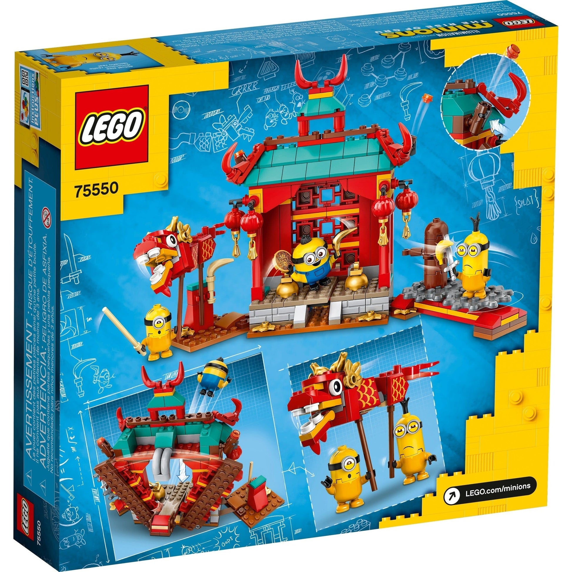 LEGO Despicable Me Minions Kung Fu Battle 75550