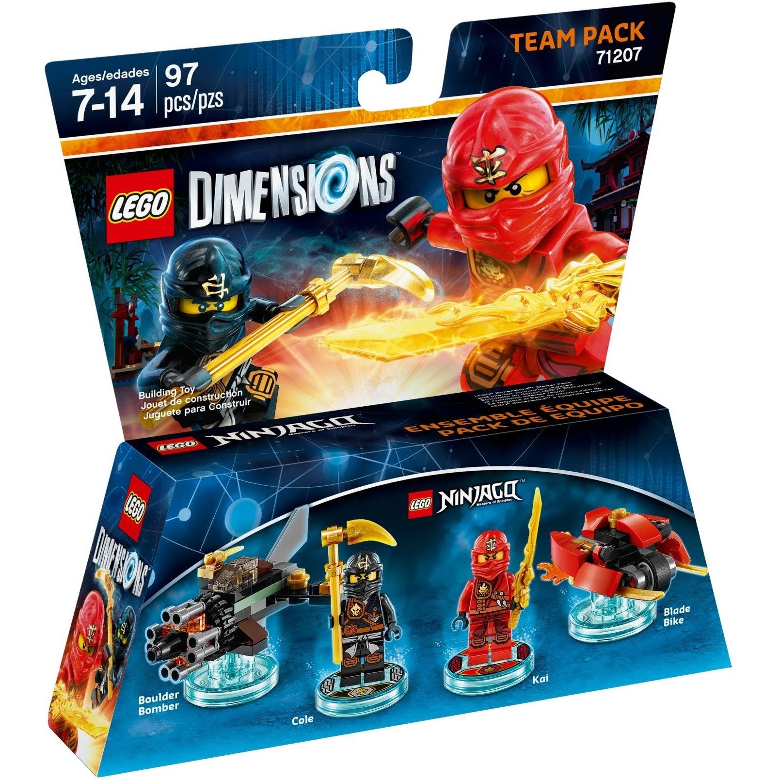 LEGO Dimensions Ninjago Team Pack 71207